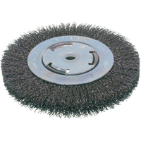 Brosses &eacute;conomiques &agrave; fils cr&ecirc;p&eacute;s - Face moyenne, 6" dia., Fils 0.014, Arbre 2" - Osborn 0009901500