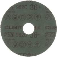 Disques en fibre mod&egrave;le 982C Cubitron II , Grain de c&eacute;ramique, 36+, 4-1/2" Dia x 7/8" Arbre - 3M AB27400