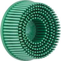 Meule en soie Roloc Scotch-Brite, C&eacute;ramique, Grain Cors&eacute;, 2" dia. - 3M SB07524