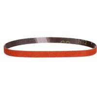 Cloth Belt, 1/2" W x 18" L, Ceramic, 60 Grit - 3M AB80551