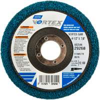 Meule non tiss&eacute;e Vortex, 4-1/2" dia. x 1/2" la, Arbre 7/8", Oxyde d'aluminium - Norton 66254429268