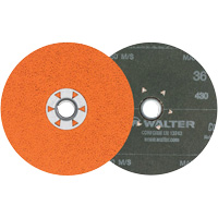 Coolcut XX Sanding Disc, 5" Dia., 36 Grit, Ceramic - Walter Surface Technologies 15X523