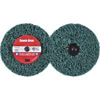 Scotch-Brite Roloc+ Clean & Strip XT Pro Extra Cut Disc, 4" Dia., Extra Coarse Grit, Aluminum Oxide - 3M SB21554