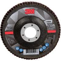 769F Quick Change Flap Disc, 4-1/2" x 7/8", Type 27, 60+ Grit, Ceramic - 3M AB05904