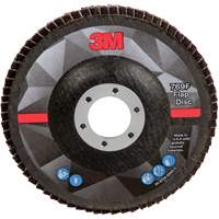 Disque &agrave; lamelles &agrave; changement rapide 769F, 5" x 7/8", Type 27, Grain 40+, C&eacute;ramique - 3M AB05915