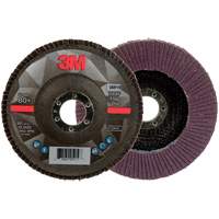 769F Quick Change Flap Disc, 5" x 7/8", Type 27, 80+ Grit, Ceramic - 3M AB05919