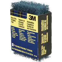 Tampons de d&eacute;capage pour gros travaux, Oxyde d'aluminium, 3-1/2" x 5", Grain Cors&eacute; - 3M 10111NA