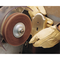 Disques robustes Scotch-Brite (oxyde d'aluminium), 6" dia., Grain Moyen, Oxyde d'aluminium - 3M SB27745