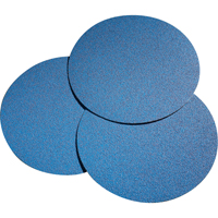 NorZon&reg; Plus R821P Large Diameter Cloth PSA Discs, 12" Dia., 50 Grit, Zirconium - Norton 66261138321