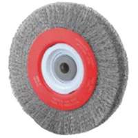 Crimped Bench Wheel, 8" Dia., 0.014" Fill, 1/2"-2 Arbor - Norton 69936653326