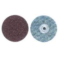 Bear-Tex&reg; Rapid Prep Non-Woven Quick-Change Disc, 3" Dia., Extra Coarse Grit, Aluminum Oxide - Merit 66261017818