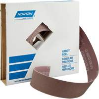 Metalite&reg; K225 Shop Rolls, Aluminum Oxide, 1-1/2" W x 150' L, 40 Grit - Norton 66261058715