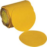 Disque abrasif dor&eacute; en rouleau Stikit 09312, 6" dia., Grain 120, Oxyde d'aluminium - 3M 7100363378