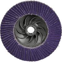 Disque &agrave; lamelles conique 1169F Cubitron 3 &agrave; changement rapide, 5" x 5/8"-11, Type T29, Grain 40+, C&eacute;ramique - 3M 7100380207
