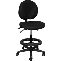 Chaise de dactylo ergonomique, &agrave; dessin, Ajustable Hauteur, Capacit&eacute; 250 lb - Mur-Van C9982-CC-F