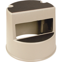 Step Stool, 3 Steps, 16" x 16" x 13-1/2" High - Rubbermaid FG252300BEIG