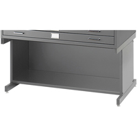 High Base for Steel Plan File Cabinet - Safco 4975GR
