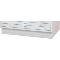 Base ferm&eacute;e de classeur en acier - Safco 4997WHR
