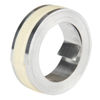 Ruban d'aluminium pour &eacute;tiquetage en relief, 12,7 mm x 16', Aluminium - Dymo 31000