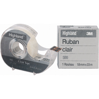 Transparent Tape - 3M 600-12PP