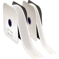 Fastener, Hook, 10 yds x 3/4", Adhesive, White -  