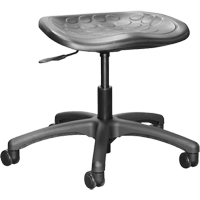 Tabourets industriels ergonomiques Shoptech, Mobile, Ajustable Hauteur, Capacit&eacute; 275 lb - Horizon Seating 2500-PC550