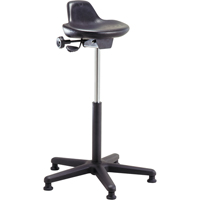 Shoptech Ergonomic Industrial Stools, Sit/Stand, Adjustable Height, 275 lbs. Capacity - Horizon Seating 2300-PC1000