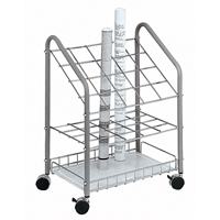 Classeurs grillag&eacute;s mobiles - Safco 3091