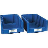 Bin Buddy Label Holders, Self-Adhesive, 3" L x 5" W - Aigner Label Holder BB35