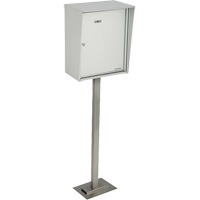 Collecting Boxes, Pedestal -Mounted, 21" x 12-7/8", Aluminum - Cendrex BP110-CPGEFI-05-4789