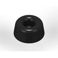 Protecteurs h&eacute;misph&eacute;riques Bumpon - 3M SJ5009-BLK