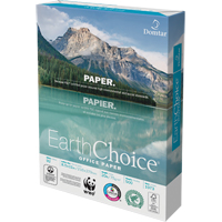 Papier pour le bureau EarthChoice, FSC, 8-1/2" x 11", 20 lb, Blanc -  
