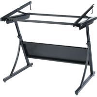 PlanMaster Height-Adjustable Drafting Table, 43" W x 29-1/2" - 37-1/2" H, Black - Safco 3957