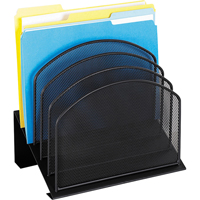 Plateaux Onyx en fil m&eacute;tallique - Safco 3257BL