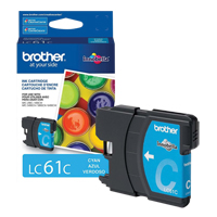 Cartouche d'encre cyan Innobella - Brother LC61CS