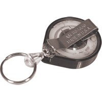 Retractable Mini-Bak&reg; Key Rings, Plastic, 36" Cable, Belt Clip Attachment - Key-Bak 0050-005