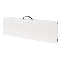 Banc pliant, Poly&eacute;thyl&egrave;ne, 72" lo x 12" la x 17" h - KLETON 