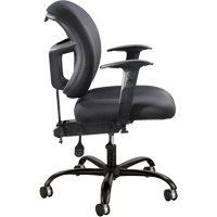 Alday Intensive Use 24/7 Task Chairs, Nylon, Black, 500 lbs. Capacity - Safco 3391BL