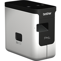 &eacute;tiqueteuse de bureau, &agrave; brancher/&agrave; piles, PC & Mac Compatibilit&eacute; - Brother PTP700