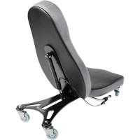Chaise ergonomique Flex 2, Vinyle, Noir - Synetik 508-00001