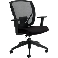 Chaises de travail, Tissu, Noir, Capacit&eacute; 300 lb - Offices To Go MVL2806 JN02