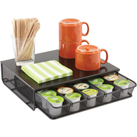 Onyx Single Drawer Hospitality Organizer - Safco 3274BL