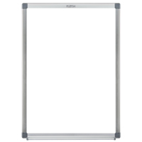 Porcelain Whiteboard, Magnetic, 18" W x 24" H - KLETON 