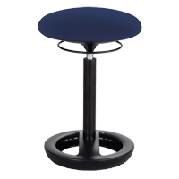 Twixt Ergonomic Chair, Stationary, Adjustable Height, 250 lbs. Capacity - Safco 3000BU