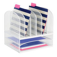 Organisateur de bureau Onyx - Safco 3255WH