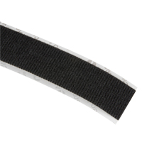 Low Profile Fastener Tape, Loop, 25 yds x 1", Adhesive, Black - Velcro Companies 151395