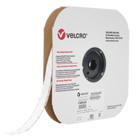 Fastener Tape, Hook, 25 yds x 3/4", Adhesive, White - Velcro Companies 158502