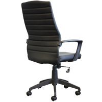 Activ A-128 Office Chair, Polyurethane, Black, 275 lbs. Capacity - Horizon Seating A-128