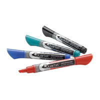 EnduraGlide&reg; Dry-Erase Markers, Assorted, Chisel Tip - Quartet 3413803479