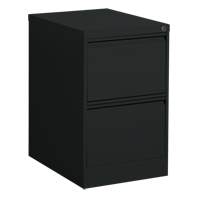 Classeur vertical, Acier, 2 tiroirs, 18-1/7" la x 25" p x 29" h, Noir - Offices To Go MVL25251 BLK